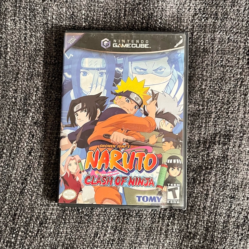 Naruto Clash Of Ninja Nintendo‎ Gamecube Game